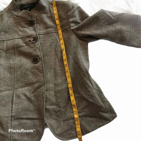 Lafayette 148 Tweed Wool Blend Blazer/Jacket Size 10P - Picture 10 of 13